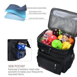 Lunch Box For Men Women Double Deck