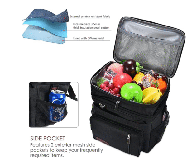 Lunch Box For Men Women Double Deck