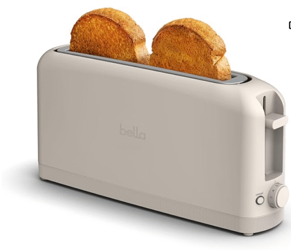 bella 2 Slice Slim Toaster, Fits-anywhere™ Kitchenware