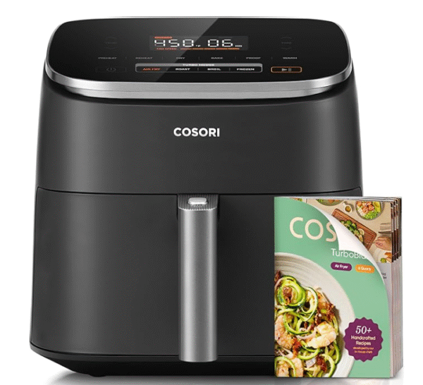 COSORI Air Fryer 9-in-1, Compact & Large 6-Qt, Premium Ceramic Coating