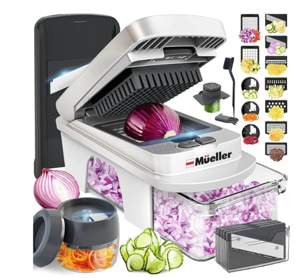 Mueller Pro-Series All-in-One, 12 Blade Mandoline Slicer for Kitchen