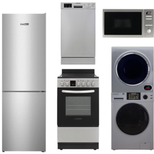 Equator TINY HOME COMPACT APPLIANCE PACK- Washer+Dryer+Dishwasher+Cooking Range+Refrigerator+Microwave